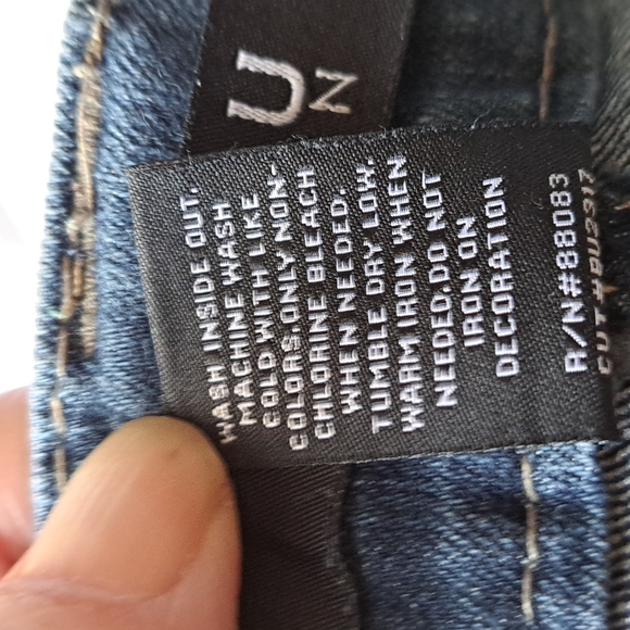 BEAU DAWSON JEANS SIZE 8 DETAILING  ON BACK POCKETS BOOT CUT - Picture 13 of 13